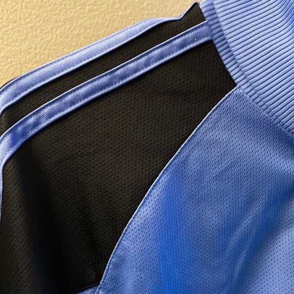 Blue adidas zip up jacket - Picture 4 of 7